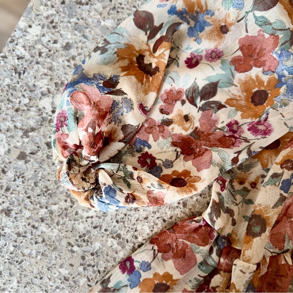 Bonnie Jean Floral Kids Dress - Multicolor - Picture 7 of 11